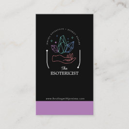 Cartão De Visita Calor de Energia/ Intuitivo/ Reiki/ Tarot/ Esotern