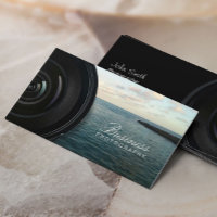 Câmera Lente Oceânica Paisagem Fotográfica
