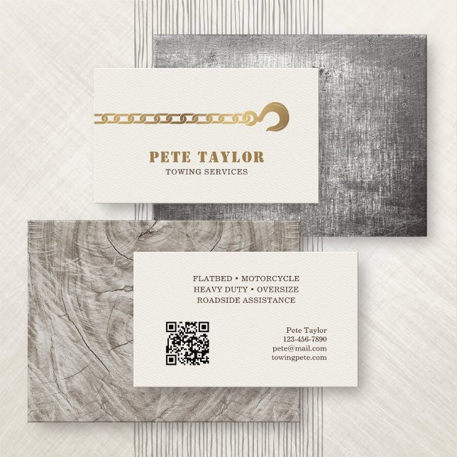 Cartão De Visita Caminhão de reboque (Criador carregado)