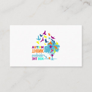 Cartão De Visita Camisas Autismo - Camisas de Fita de Sensibilizaç