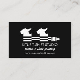 Cartão De Visita Camiseta de Vinil de Transferência de Calor com Lo
