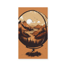 Camiseta Gráfica Earth & Quill Wing – Natureza & I
