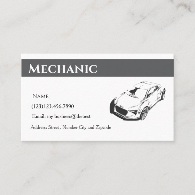 Cartão De Visita camping services editable card (Frente)