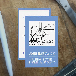 Cartão De Visita Canalização, Aquecimento e Manutenção de Caldeiras