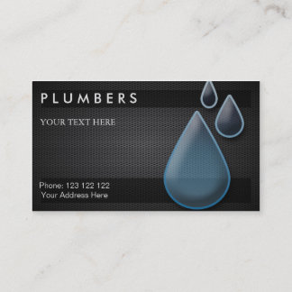 Cartão De Visita Canalizador