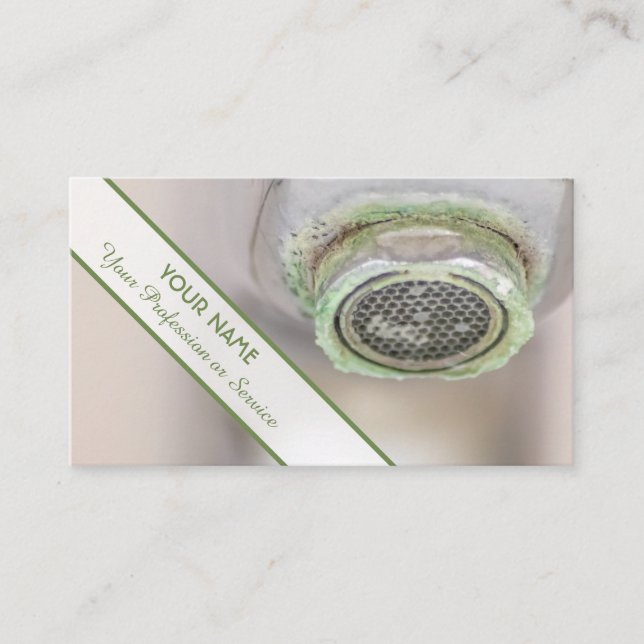 Cartão De Visita Canalizadores profissionais, tinsmith e telhado me (Frente)