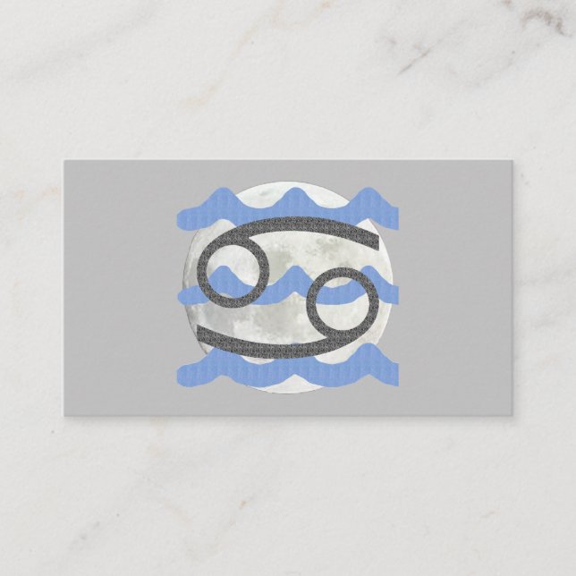 Cartão De Visita Cancer (Frente)