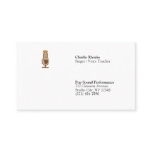 Cantor/professor da voz minimalista