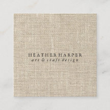 Cartão de visita - canvas