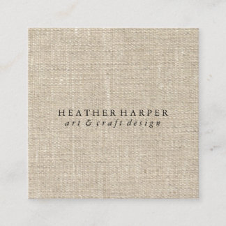 Cartão de visita - canvas