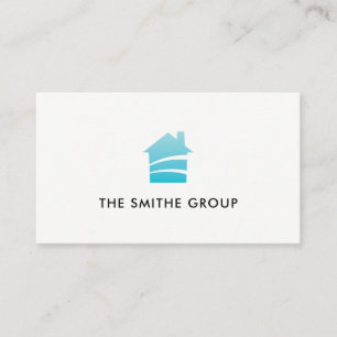 Cartão De Visita Capitalista de risco  Empresa  Logotipo residencia