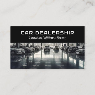 Cartão De Visita Car Dealership-Auto Sales Associated
