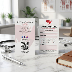 Cartão De Visita Cardiologia - Atividade Clínica   Limpar Compromis