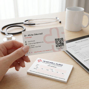 Cartão De Visita Cardiologia - Atividade Clínica   Limpar Compromis