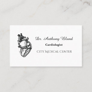 Cartão De Visita Cardiologista Eletrocardiograma Médico Cirurgião