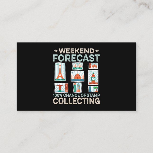 Cartão De Visita Carimbo de Coleta de Camisas para Coletores Funny  (Frente)