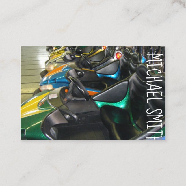 Cartão De Visita Carnaval de Pára-choque de carnaval de carnaval (Frente)