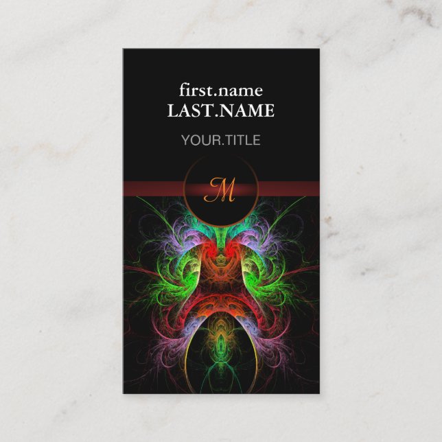 Cartão De Visita Carnaval Legal Elegante Moderno Profissional (Frente)