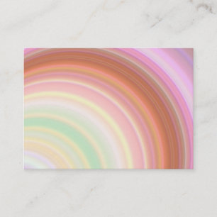 Cartão de visita carnudo das cores