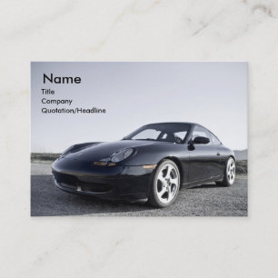 Cartão de visita carnudo de "Porshe"