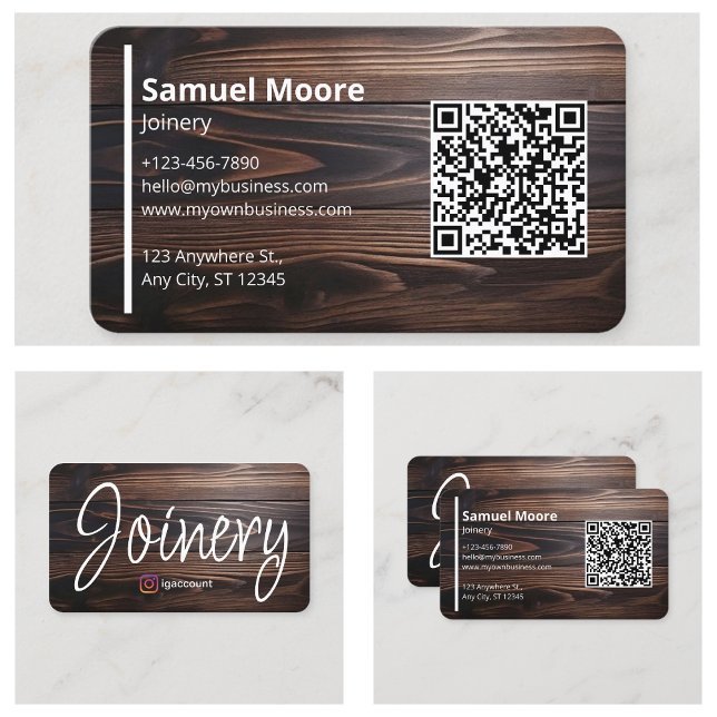 Cartão De Visita Carpenter Woodworking Joinery Visita (Carpenter Woodworking Joinery Visit Business Card
)