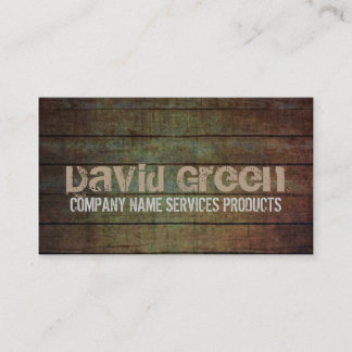 Cartão De Visita carpinteiro de construção do trabalhador manual do