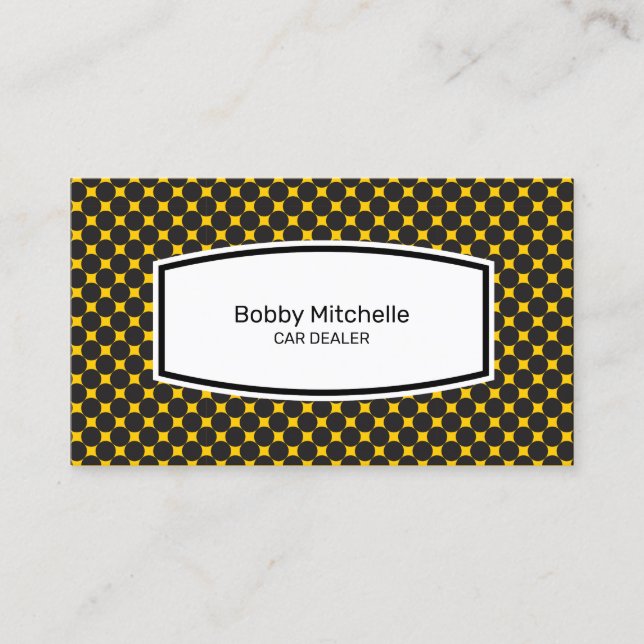 Cartão De Visita Carro Automotive Dealer (Frente)