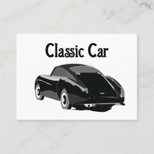 Cartão De Visita Carro Clássico Vintage