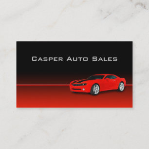 Cartão De Visita Carro Dealer