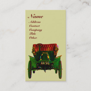 CARTÃO DE VISITA CARRO RETRO - AUTOMOTIVO