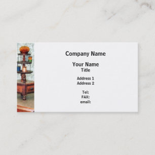 Cartão De Visita Carrossel da linha