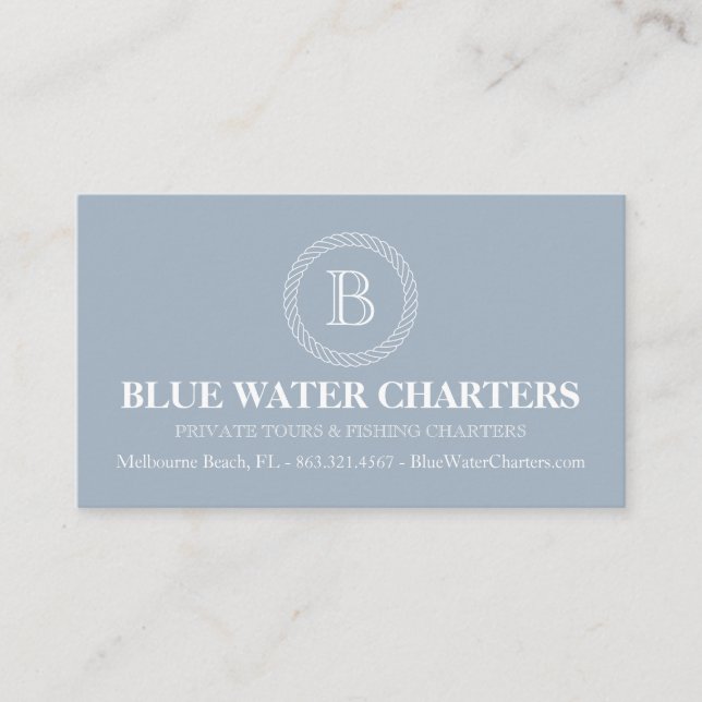 Cartão De Visita Cartas patentes náuticas da pesca do barco da (Frente)