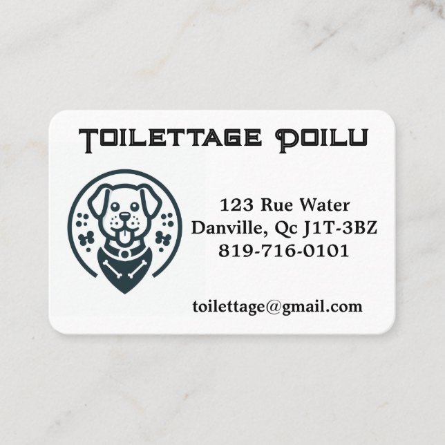 Cartão De Visita  Carte de visite personnalisable (Frente)