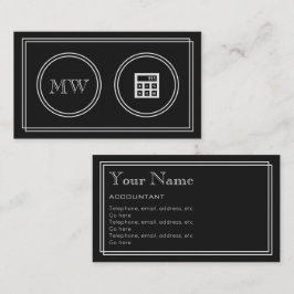 Cartão De Visita "Cartões de visitas do contador do filme