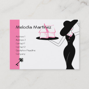 Cartão De Visita Casa e chave