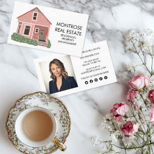 Cartão De Visita Casa Imóvel Aluguel Residencial FOTO Personalizada