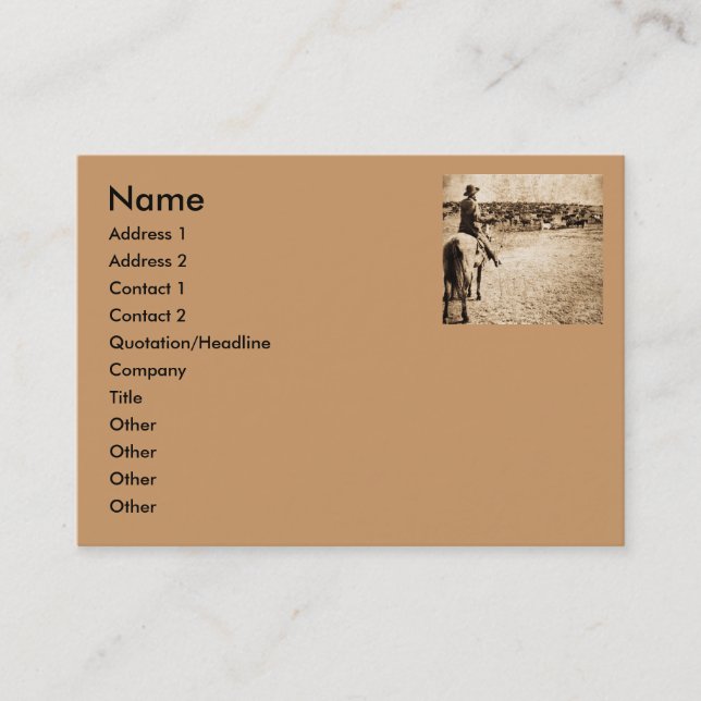 Cartão De Visita Casa na escala V.2 (Frente)