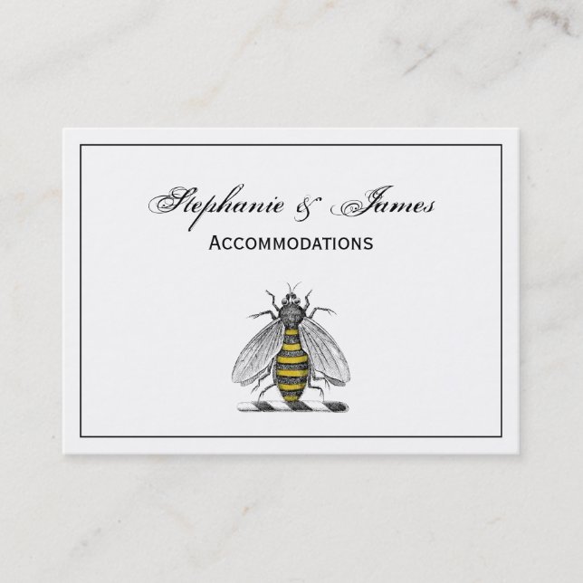 Cartão De Visita Casaco de Abelhas Herádicas de Pré-Disquete Emblem (Frente)
