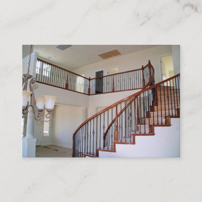 Cartão De Visita Casas vivas/novas finas (Frente)