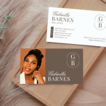 Castanho e Branco Minimalista Moderno