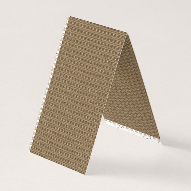 Cartão De Visita castanho, madeira, bege, retângulo, cinza, pavimen (Verso)