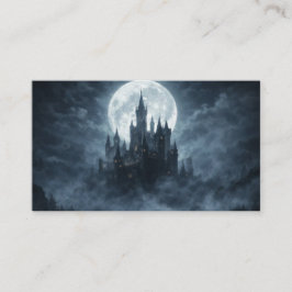 Cartão De Visita Castelo Fantasia da Lua Cheia
