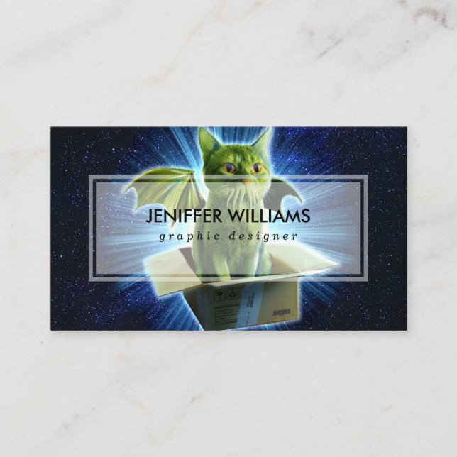 Cartão De Visita Cathulhu (Frente)