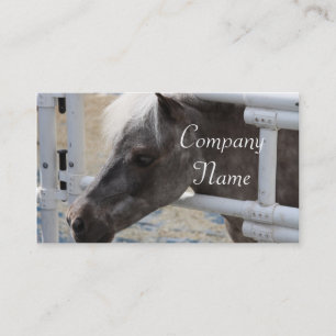 Cartão De Visita Cavalo diminuto