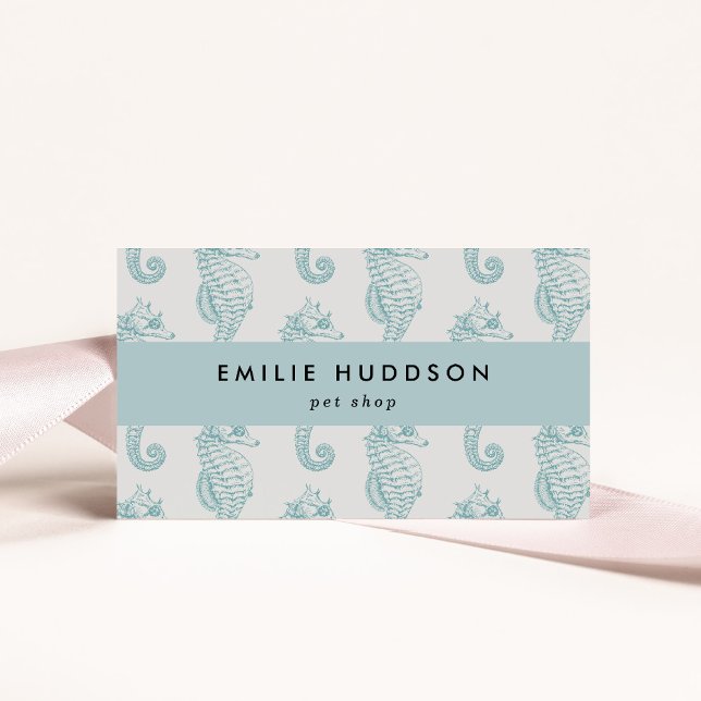 Cartão De Visita Cavalos tropicais, Compro de peixes, Compro de ani (Criador carregado)