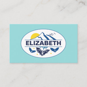 Cartão De Visita Cavamento do guia da montanha das montanhas e das