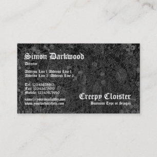 Cartão De Visita Cefaleia - Cloister 03 - Abstenção Tex - Preto
