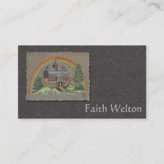 Cartão De Visita Celeiro da arca de Noah