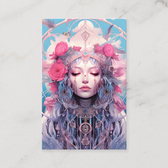 Cartão De Visita Celestial Dream Weaver (Frente)