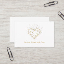 Celestial Heart Constellation Greeting Card - love